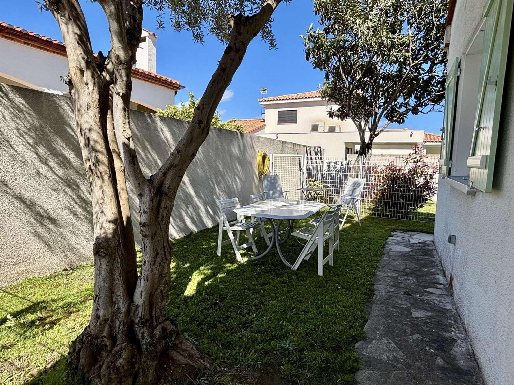 Elegant T2 Avec Jardin, Secteur Calme, Proche Mer Et Commerces - Latour-Bas-Elne - Fr-1-225-650 Bagian luar foto