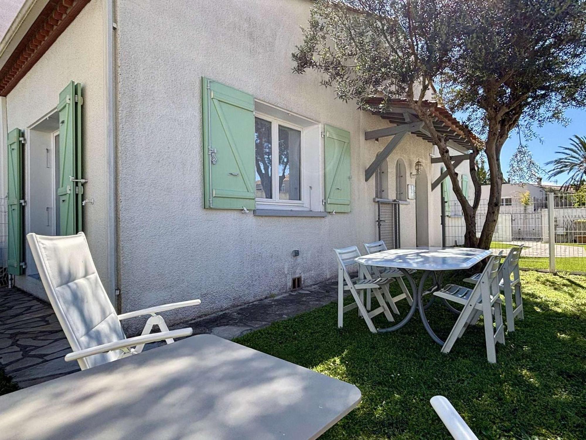 Elegant T2 Avec Jardin, Secteur Calme, Proche Mer Et Commerces - Latour-Bas-Elne - Fr-1-225-650 Bagian luar foto