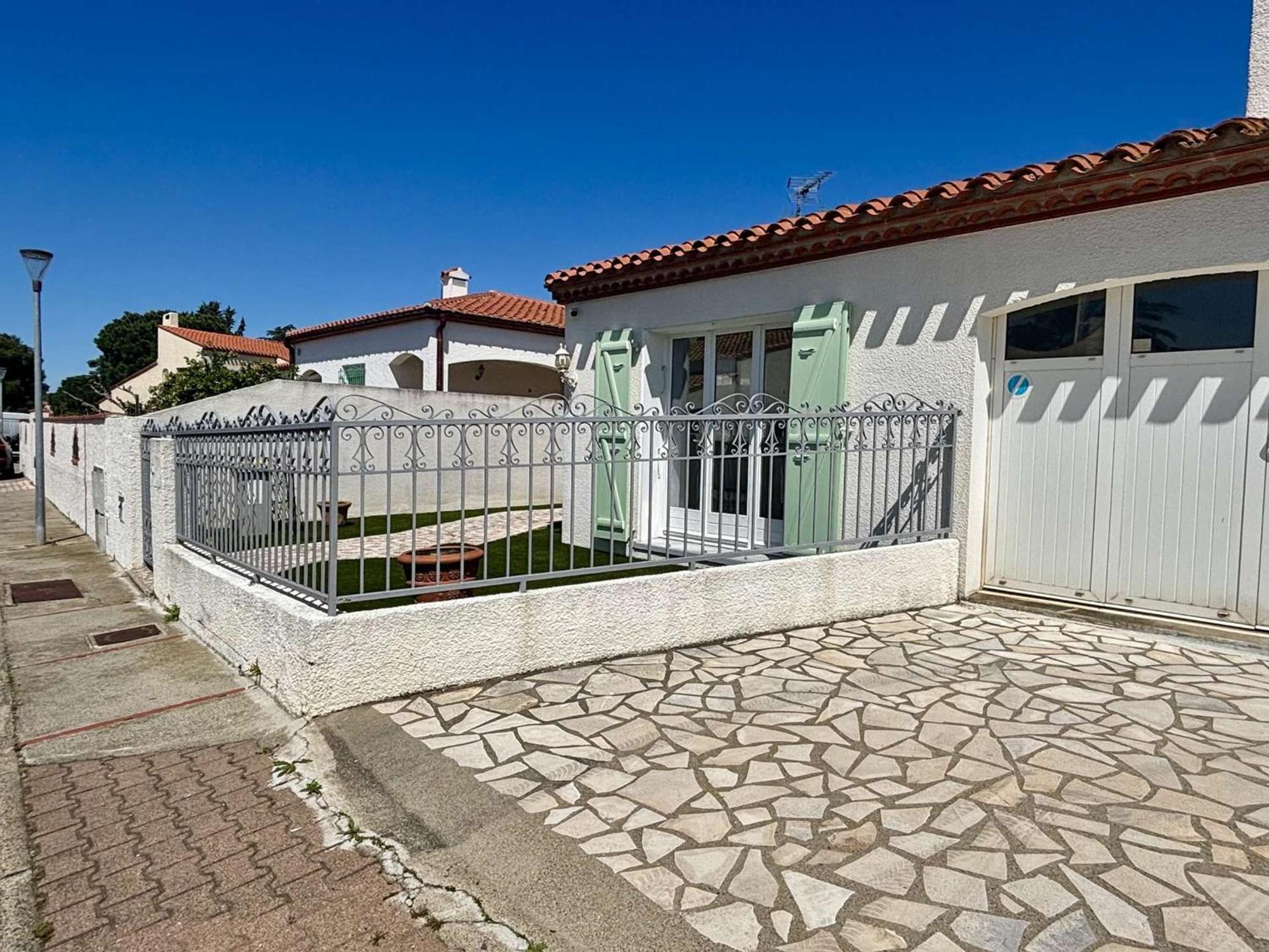 Elegant T2 Avec Jardin, Secteur Calme, Proche Mer Et Commerces - Latour-Bas-Elne - Fr-1-225-650 Bagian luar foto